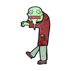 Cartoon Zombie N31