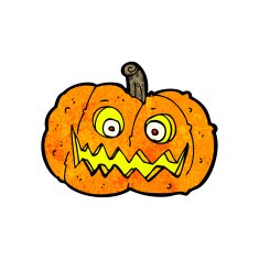 Cartoon Pumpkin N107