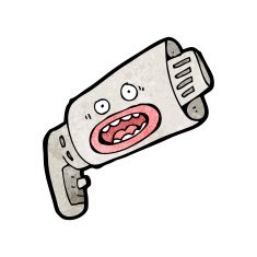 Cartoon Megaphone N11