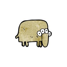 cartoon weird alien animal N3