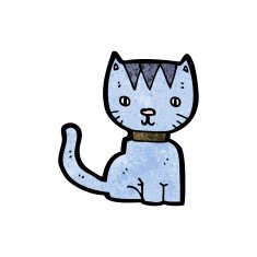 Cartoon Cat N392