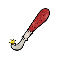 cartoon pruning knife N4