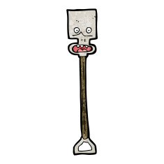 cartoon spade N14