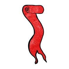 cartoon decorative scroll N3