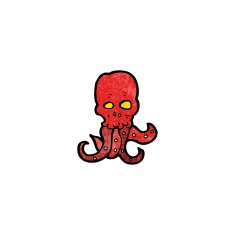 cartoon skull monster N4