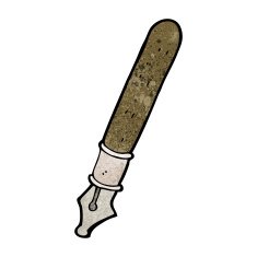 cartoon fountain pen N37