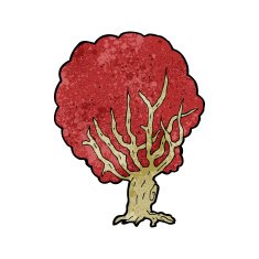 Cartoon Tree N268