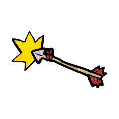 Cartoon Arrow N69