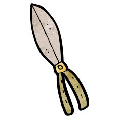 cartoon shears N4