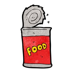 Cartoon Canned Food N5