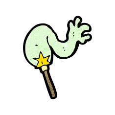 Cartoon Magic Wand N115