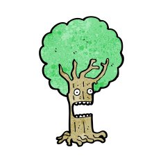 Cartoon Tree N270