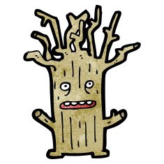 tree cartoon character N20