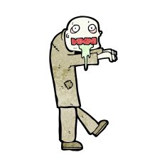 Cartoon Zombie N32