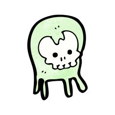 weird cartoon alien N5