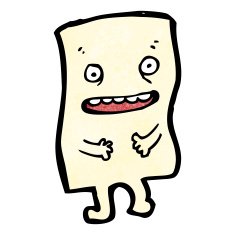 cartoon paper letter character N10