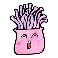 cartoon anemone N2