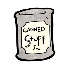 Canned Food Cartoon N8