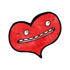 Cartoon Heart N15