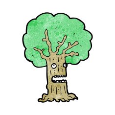 Cartoon Tree N272