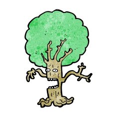 Cartoon Tree N273
