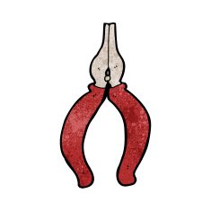 Cartoon Pliers N38