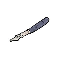cartoon fountain pen N38