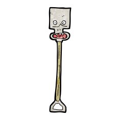 Cartoon Shovel N36