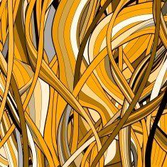 Colorful abstract hand-drawn pattern hairs background