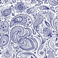 Beautiful paisley seamless