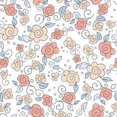Seamless floral background N29