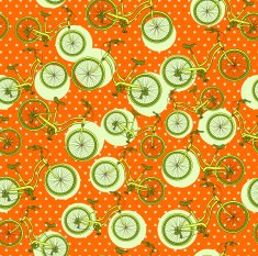 bicycles seamless pattern N3