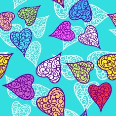 Vector colorful flourish background N2