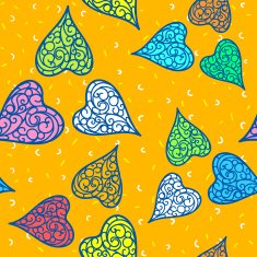 Vector colorful flourish background N3