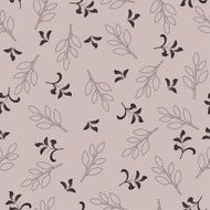 Retro floral seamless background N7