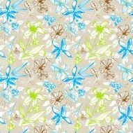 Seamless Floral Pattern N108