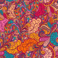 hand-drawn waves pattern