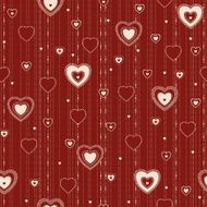 Background with hearts