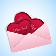 Valentine&#039;s day gift card Vector illustration N6