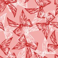 Vintage Christmas and Holidays seamless hand drawn pattern N3