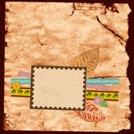 grunge Vintage scrapbook