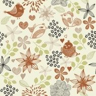 Seamless Floral Pattern N110