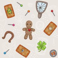 Pattern with superstition