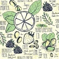 Breakfast sketched set N4