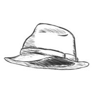 Vector Single Sketch Hat N2