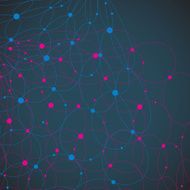 abstract color line technology background