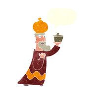 one of the three wise men with speech bubble N46