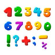 Colorful numbers set