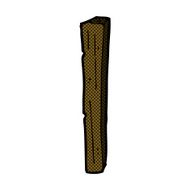 comic cartoon wooden post N2