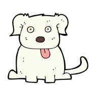 comic cartoon dog N6